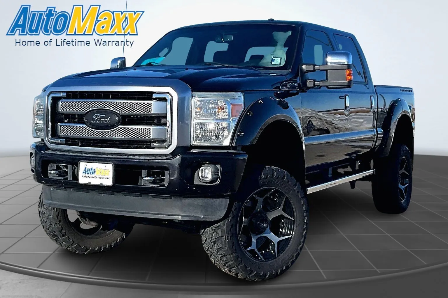 Black 2015 Ford F-350SD Platinum for sale in Aberdeen, SD