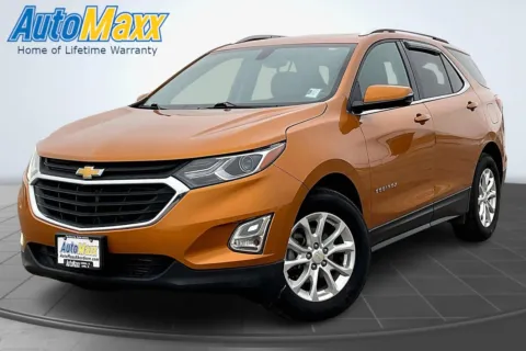 Orange 2018 Chevrolet Equinox LT for sale in Aberdeen, SD