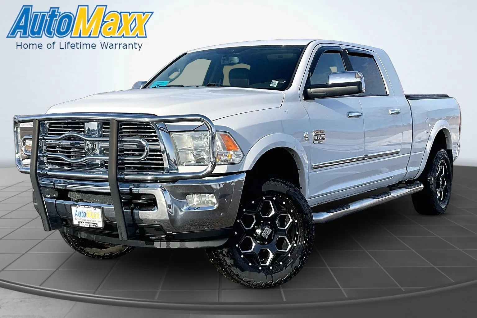 White 2012 Ram 3500 Laramie Longhorn for sale in Aberdeen, SD
