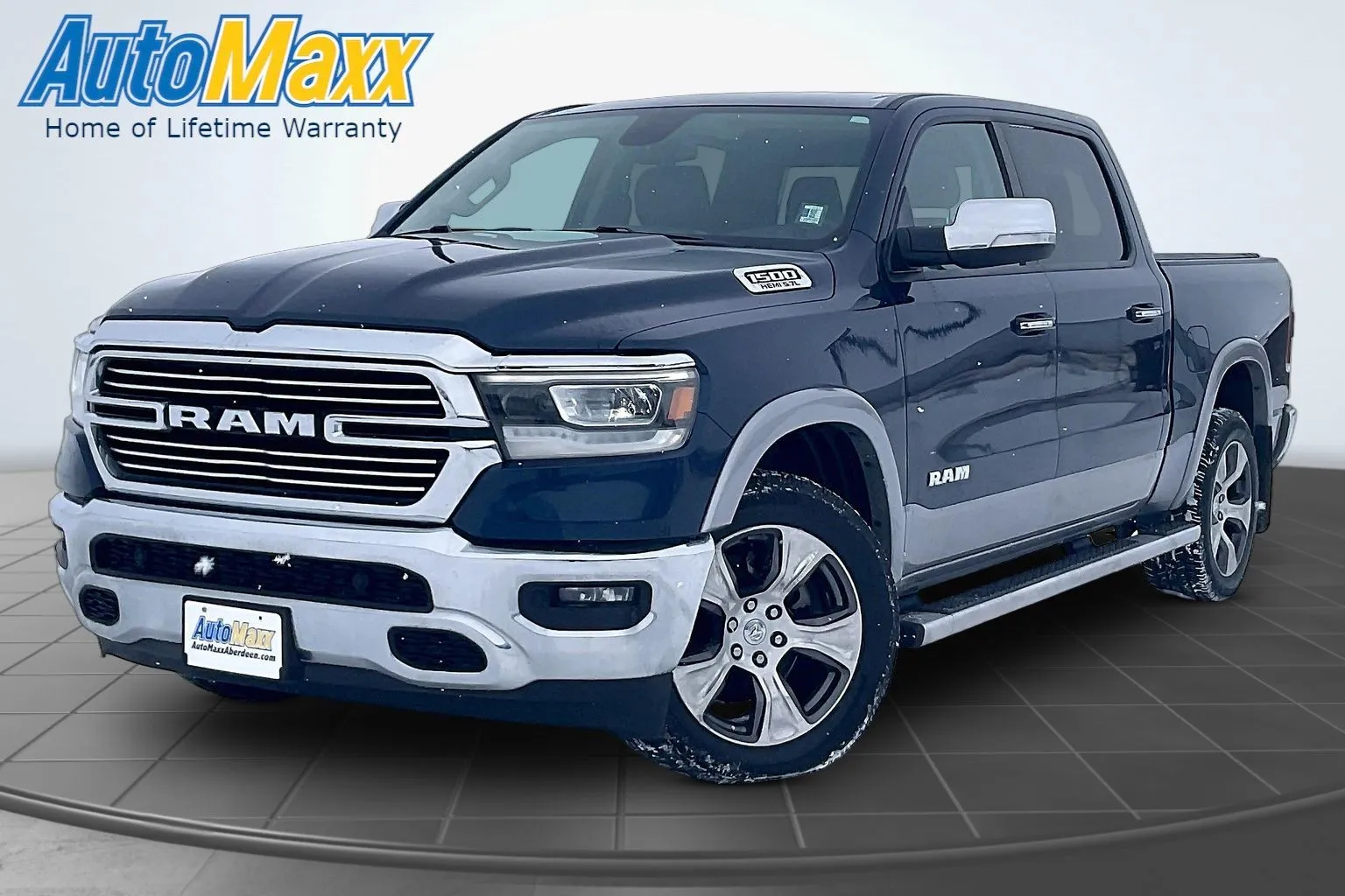 Blue 2020 Ram 1500 Laramie for sale in Aberdeen, SD