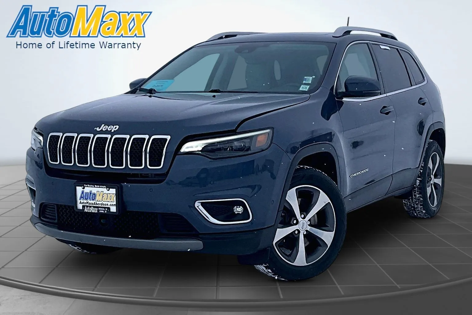 Blue 2019 Jeep Cherokee Limited for sale in Aberdeen, SD