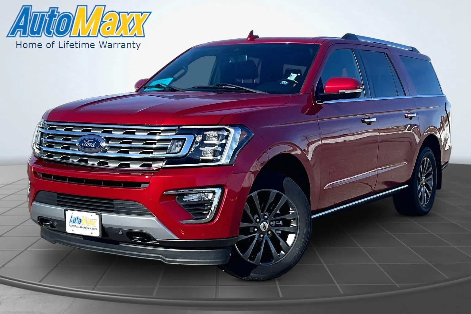 Red 2021 Ford Expedition Max Limited for sale in Aberdeen, SD