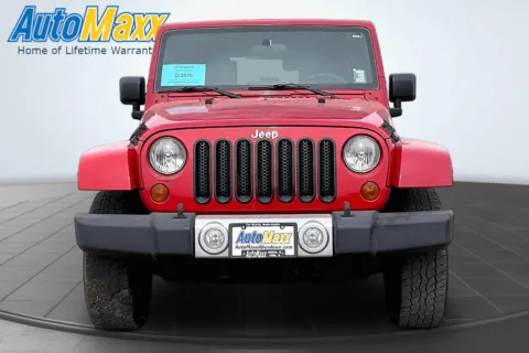 Another view of 2010 Jeep Wrangler Unlimited Sahara for sale in Aberdeen, SD at AutoMaxx of Aberdeen