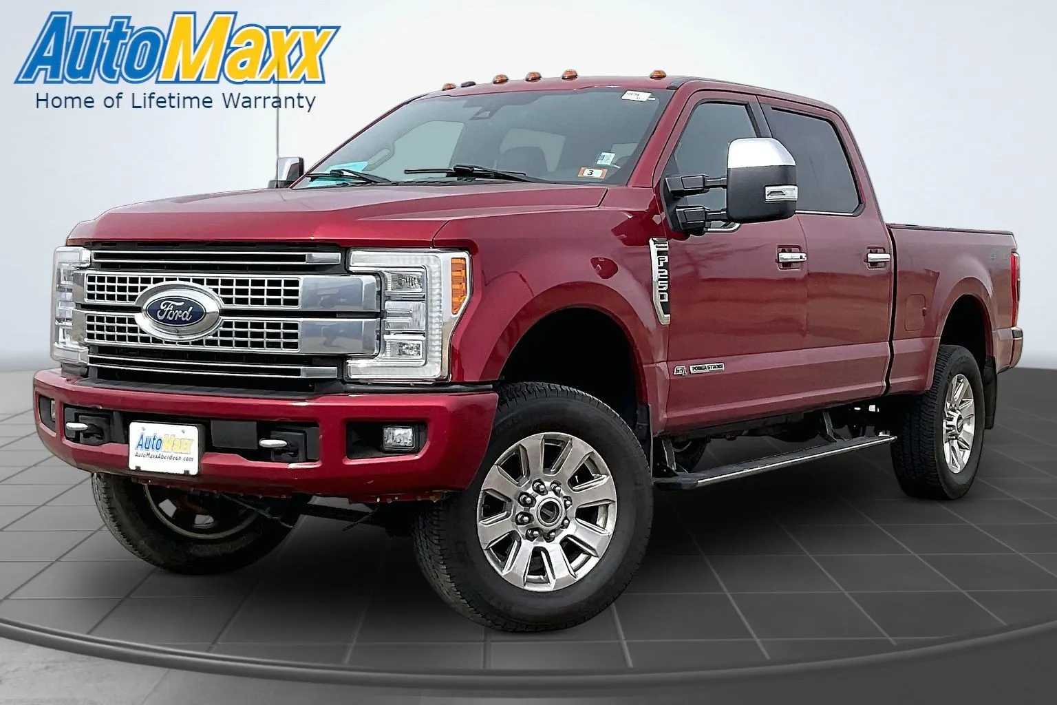 Red 2017 Ford F-250SD Platinum for sale in Aberdeen, SD