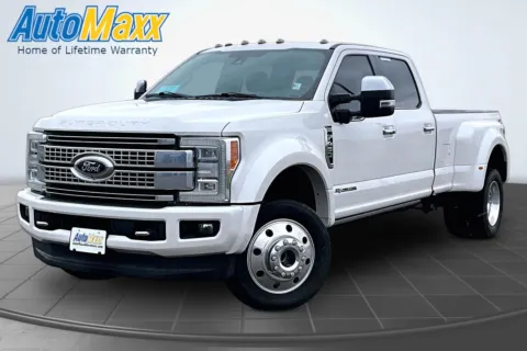 White 2017 Ford F-450SD Platinum for sale in Aberdeen, SD