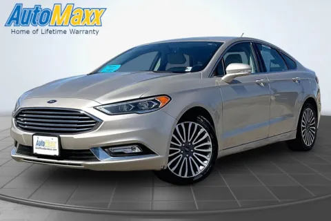 White 2018 Ford Fusion Titanium for sale in Aberdeen, SD