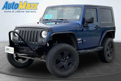 Blue 2009 Jeep Wrangler Sahara for sale in Aberdeen, SD