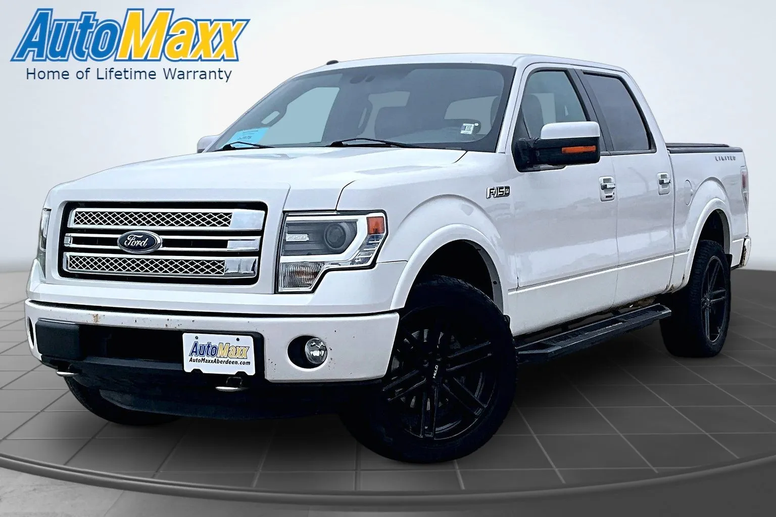 White 2013 Ford F-150 Limited for sale in Aberdeen, SD