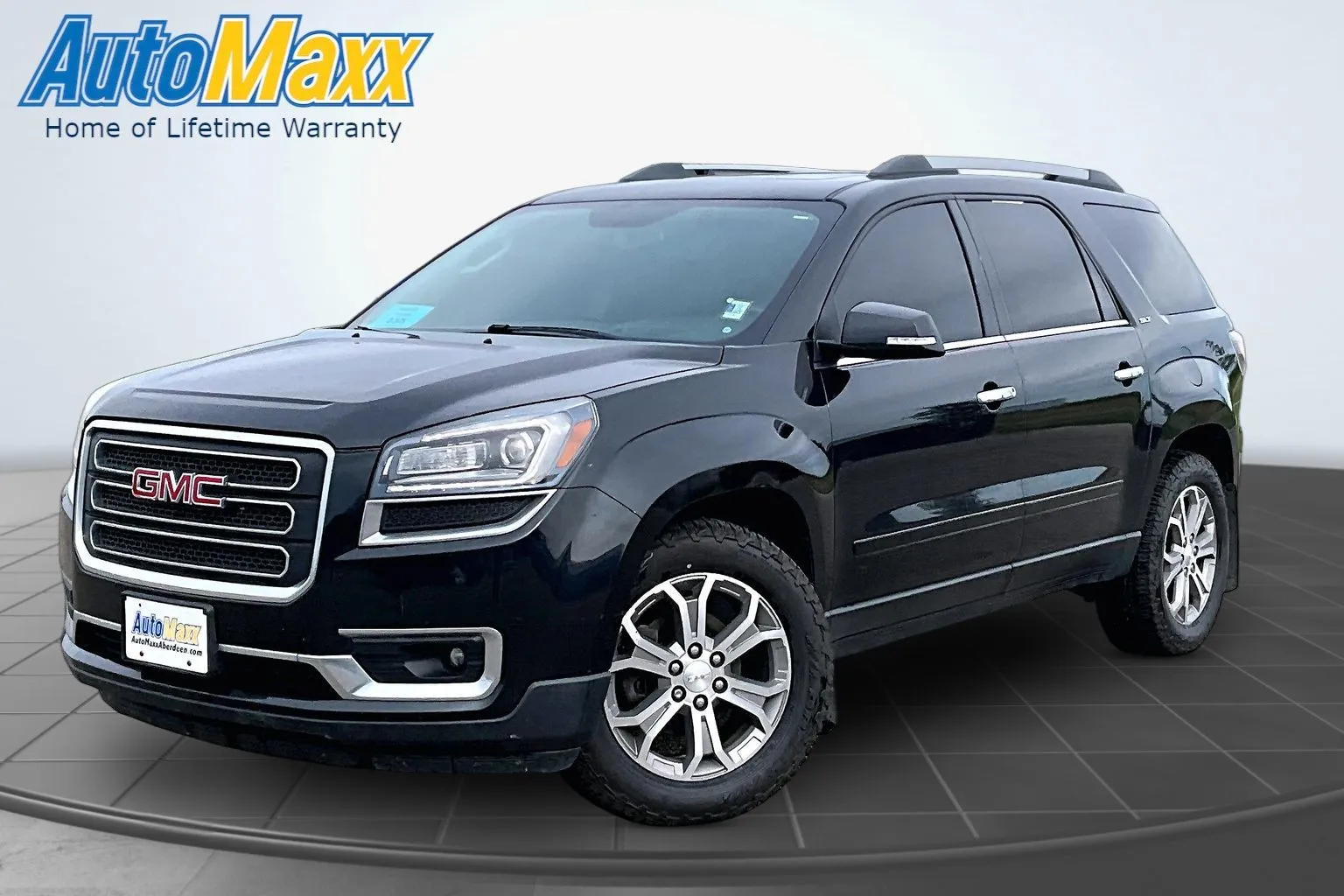 Black 2013 GMC Acadia SLT-2 for sale in Aberdeen, SD