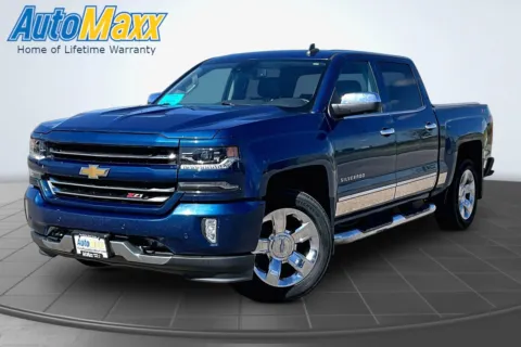 Blue 2018 Chevrolet Silverado 1500 LTZ for sale in Aberdeen, SD