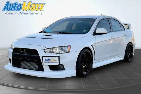 White 2012 Mitsubishi Lancer Evolution MR for sale in Aberdeen, SD