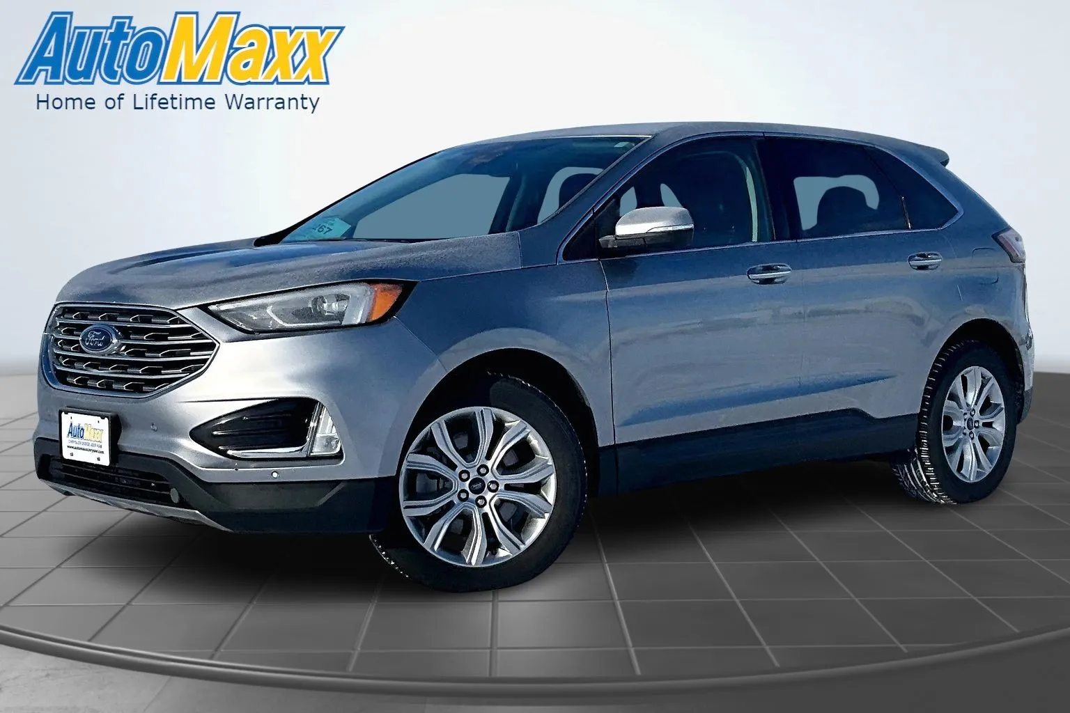 Silver 2022 Ford Edge Titanium for sale in Milbank, SD
