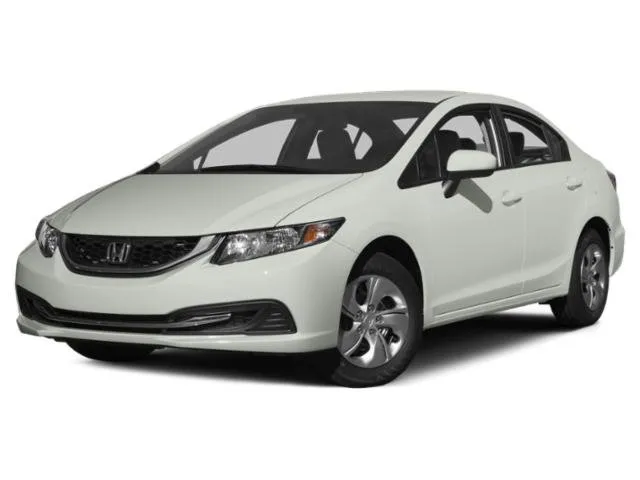 Silver 2015 Honda Civic Sedan LX for sale in Milbank, SD