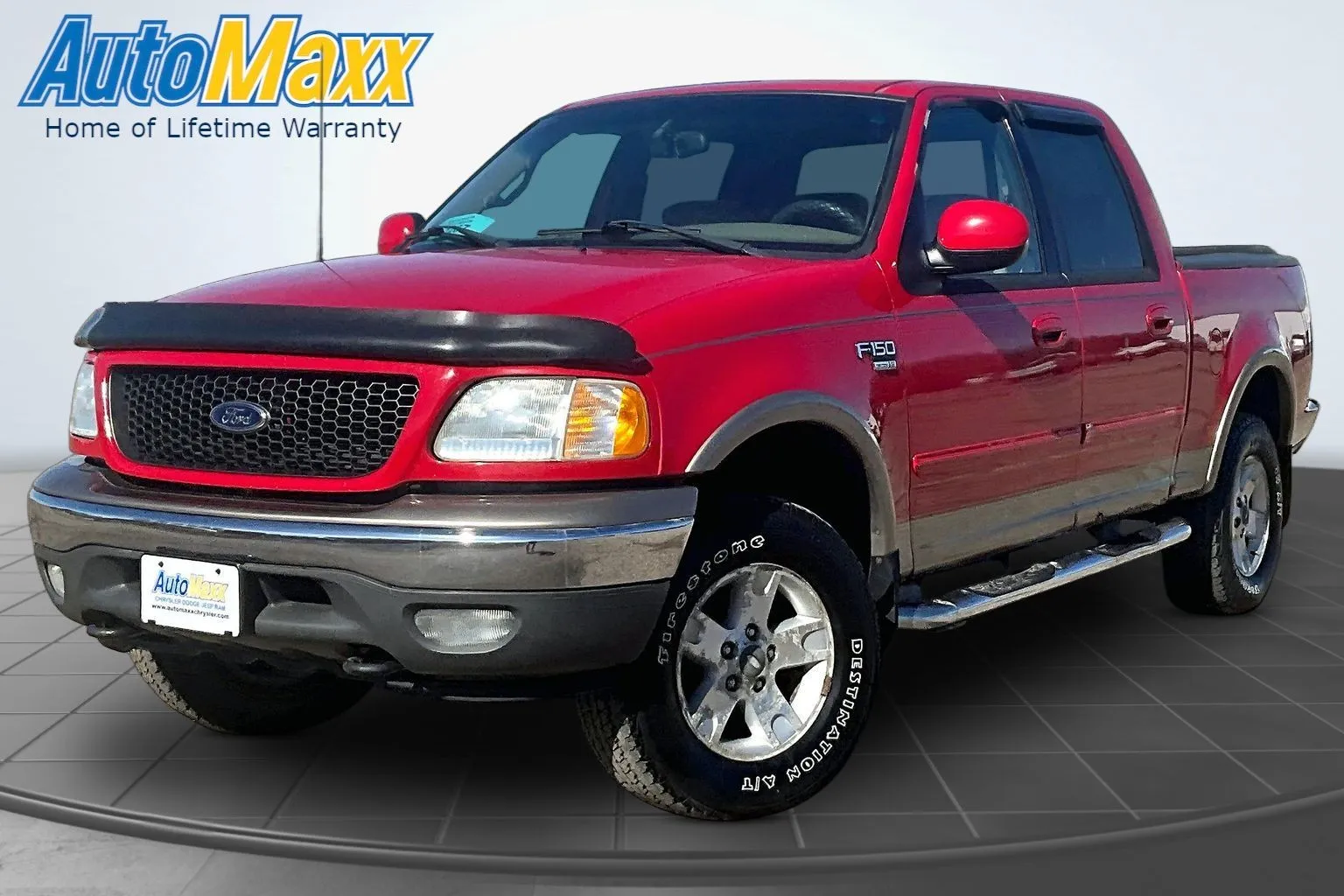Red 2002 Ford F-150 for sale in Milbank, SD