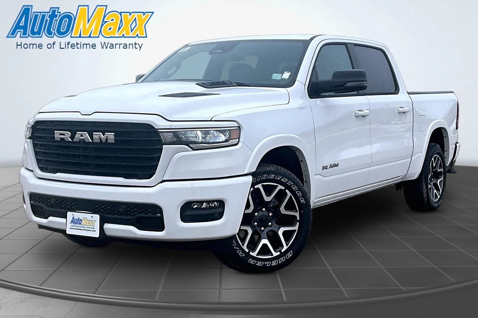 White 2026 Ram 1500 Laramie for sale in Milbank, SD