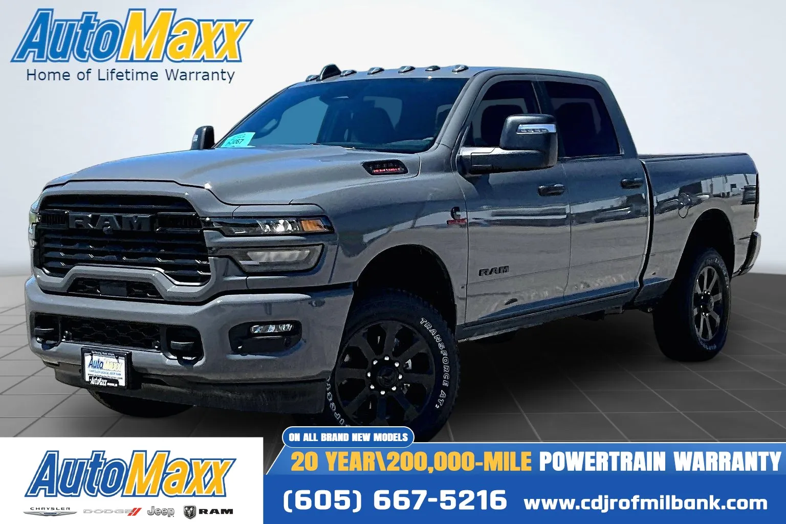 Gray 2026 Ram 2500 Big Horn for sale in Milbank, SD