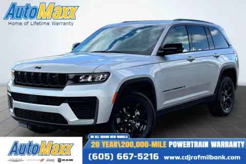 Silver 2026 Jeep Grand Cherokee Laredo Altitude for sale in Milbank, SD