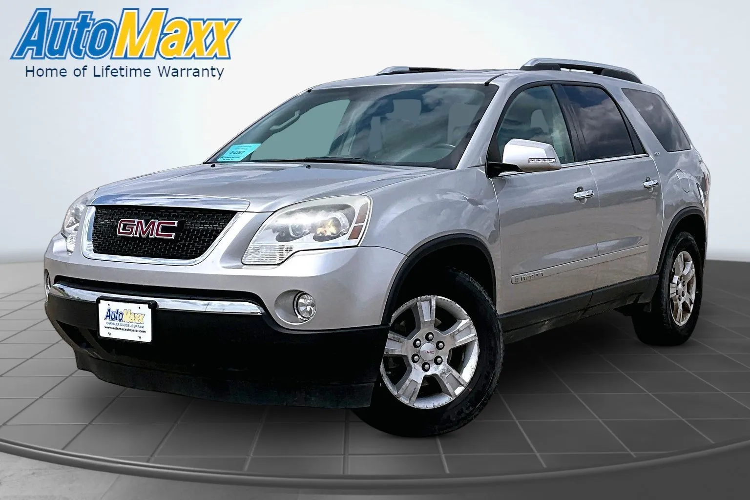 Silver 2008 GMC Acadia SLT1 for sale in Milbank, SD
