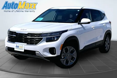 White 2026 Kia Seltos LX for sale in Milbank, SD
