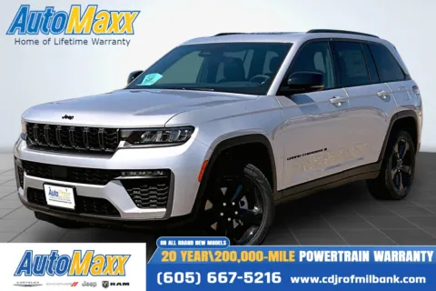Silver 2026 Jeep Grand Cherokee Limited for sale in Milbank, SD