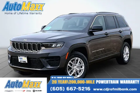 Gray 2026 Jeep Grand Cherokee Laredo X for sale in Milbank, SD