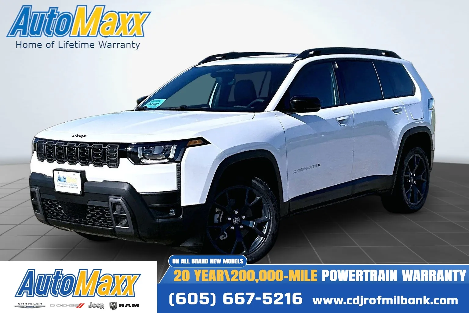 White 2026 Jeep Cherokee 85th Anniversary for sale in Milbank, SD