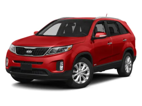 Red 2014 Kia Sorento LX for sale in Milbank, SD