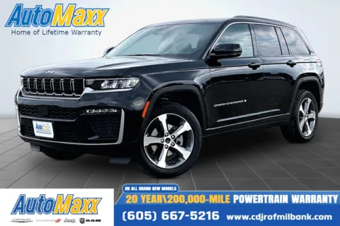 Black 2026 Jeep Grand Cherokee Limited for sale in Milbank, SD