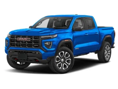 Blue 2024 GMC Canyon 4WD AT4 for sale in Milbank, SD
