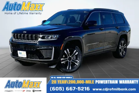 Black 2027 Jeep Grand Cherokee L Limited for sale in Milbank, SD