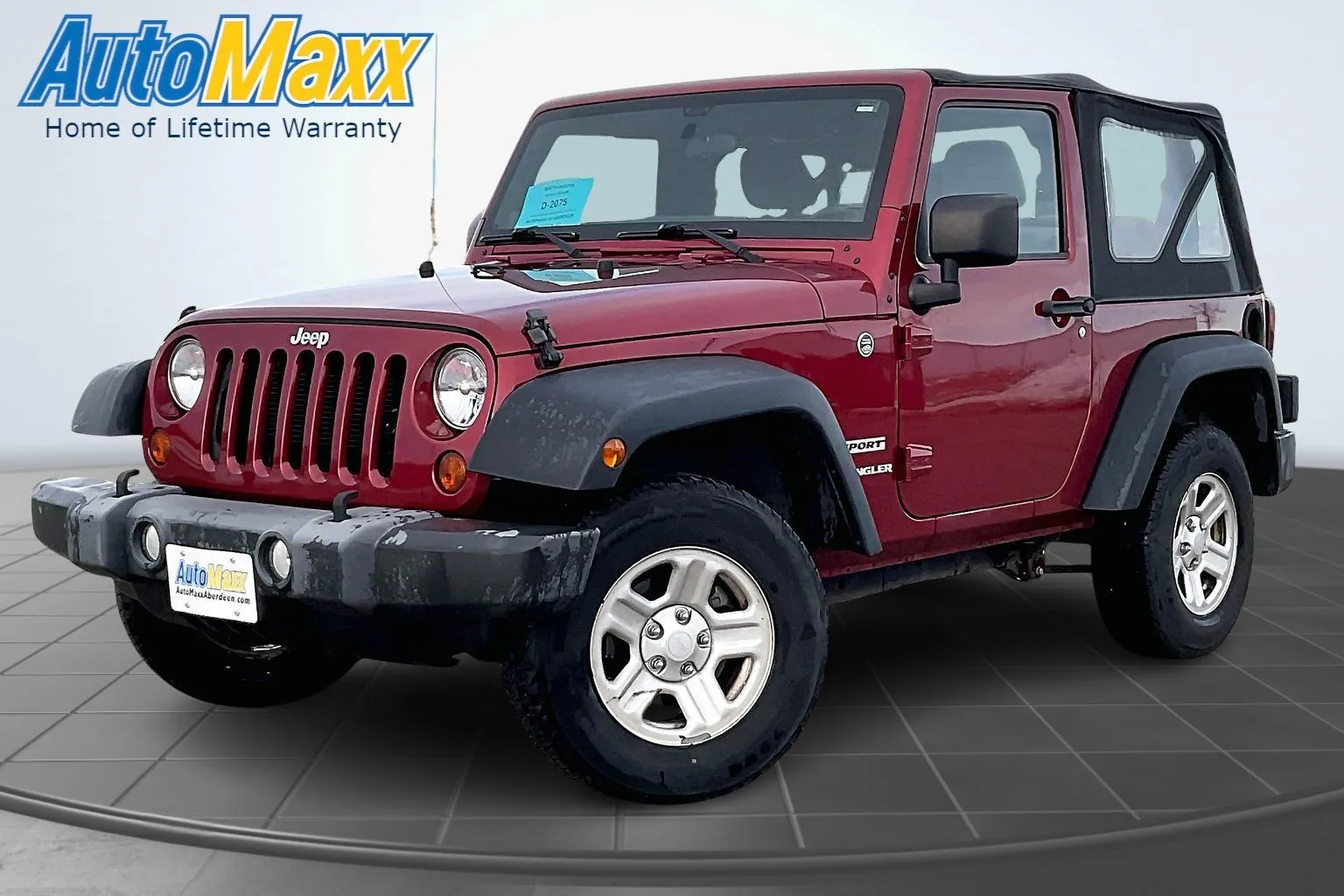 Red 2012 Jeep Wrangler Sport for sale in Lemmon, SD