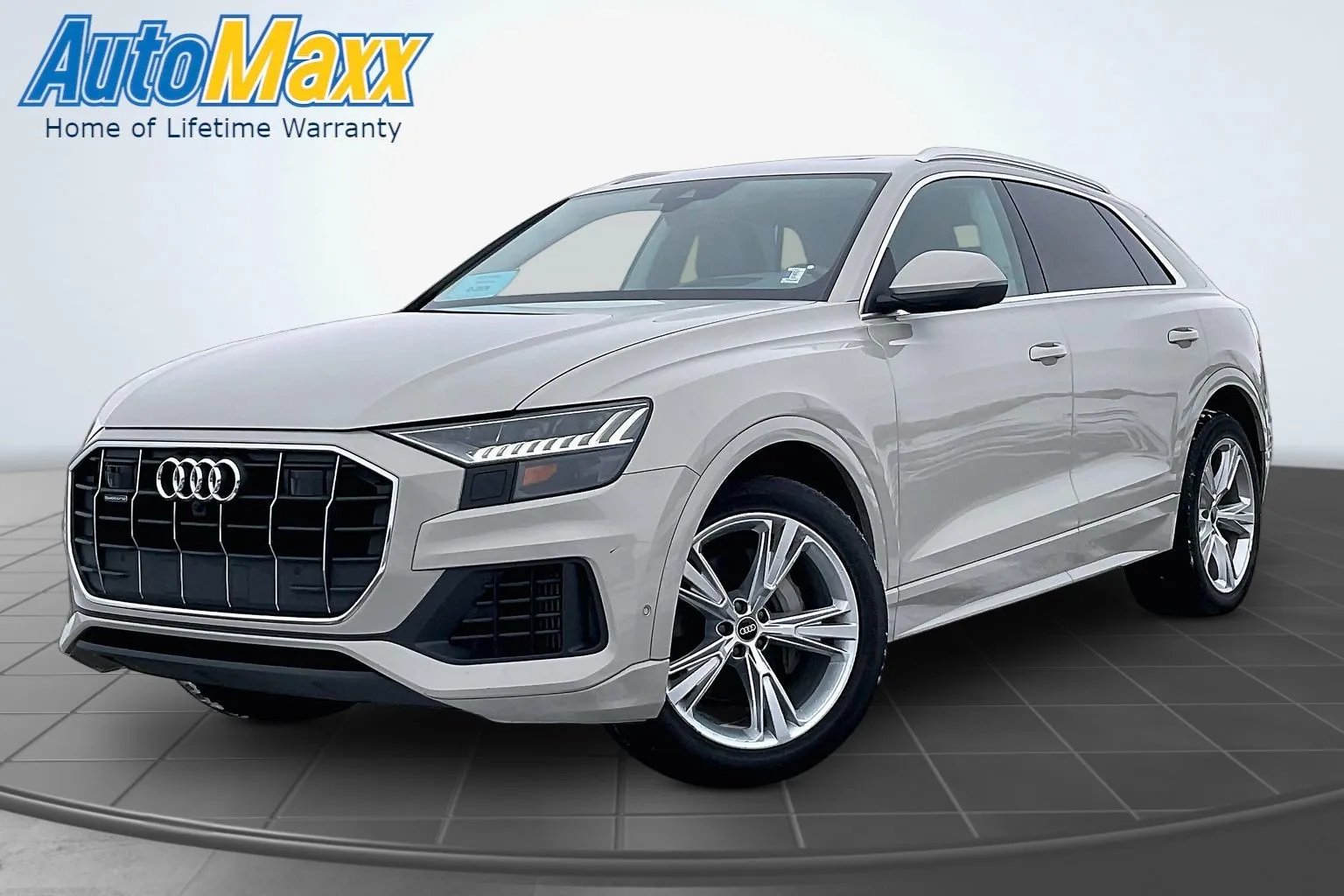 Beige 2021 Audi Q8 55 Prestige for sale in Lemmon, SD