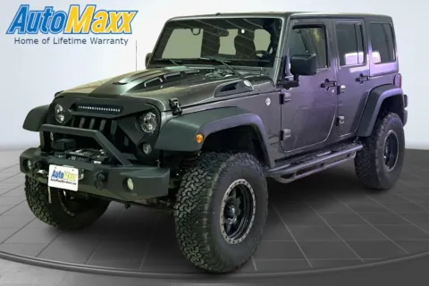 Gray 2017 Jeep Wrangler Unlimited Sport for sale in Lemmon, SD