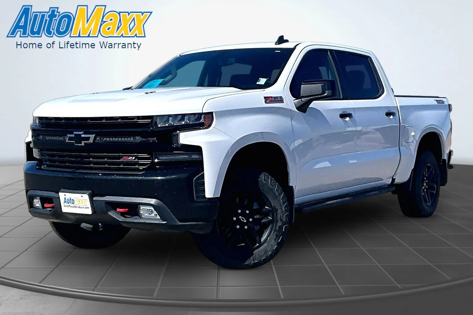 White 2020 Chevrolet Silverado 1500 LT Trail Boss for sale in Lemmon, SD