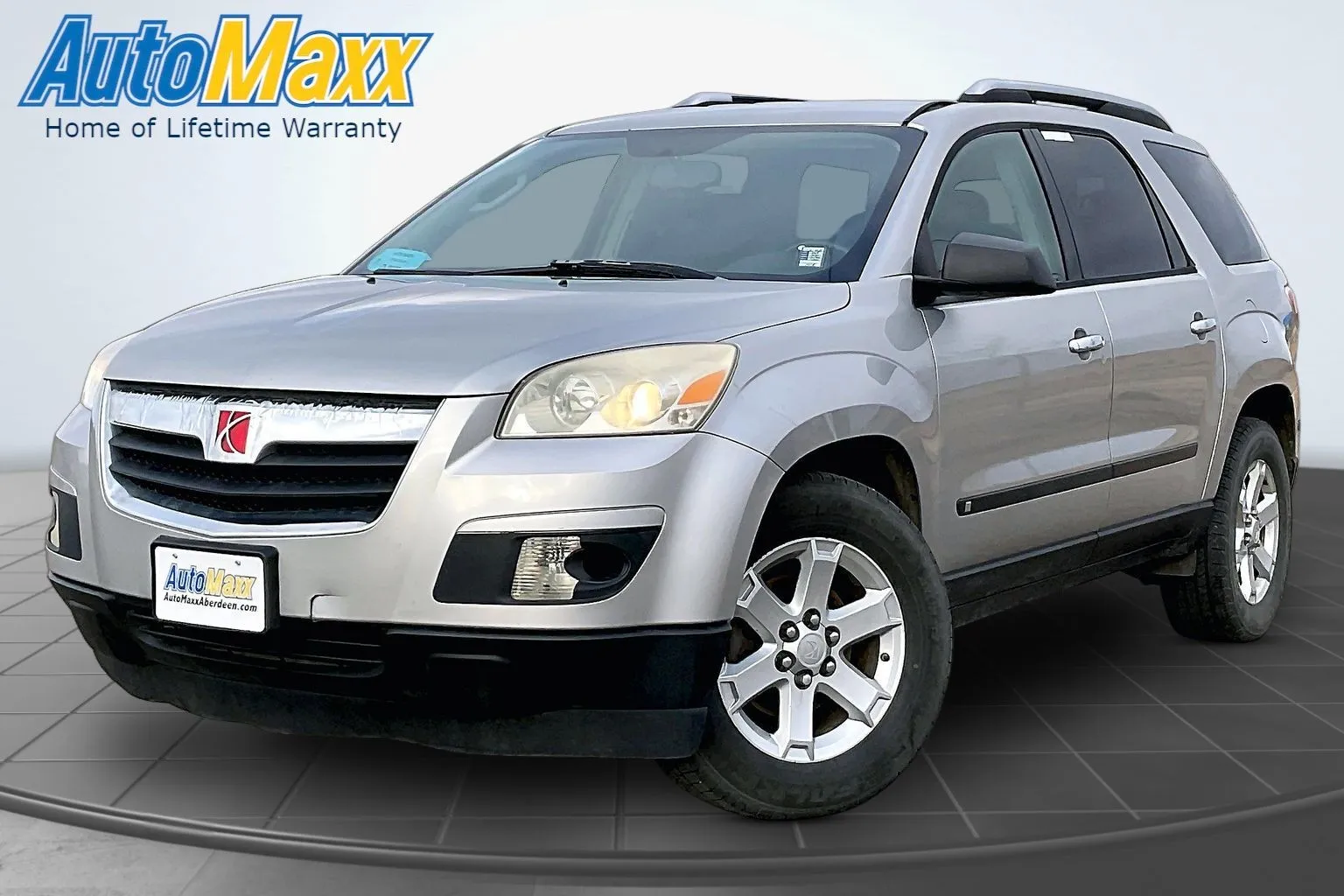 Silver 2008 Saturn OUTLOOK XE for sale in Lemmon, SD