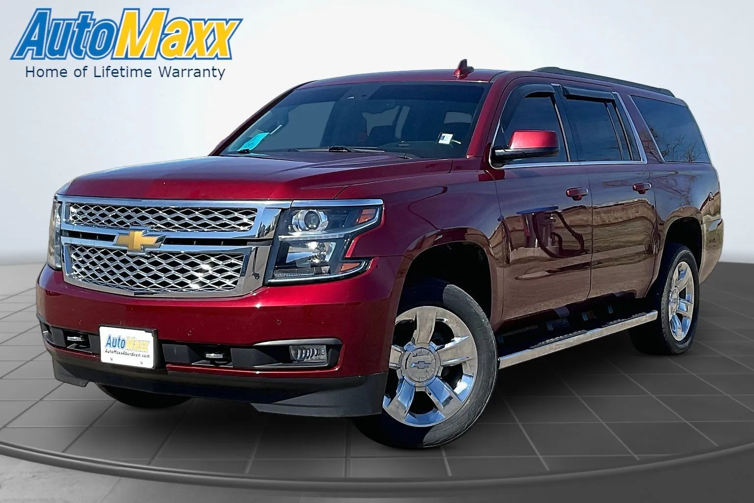Red 2017 Chevrolet Suburban LT for sale in Lemmon, SD