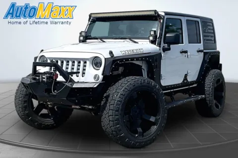 White 2014 Jeep Wrangler Unlimited Sport for sale in Lemmon, SD