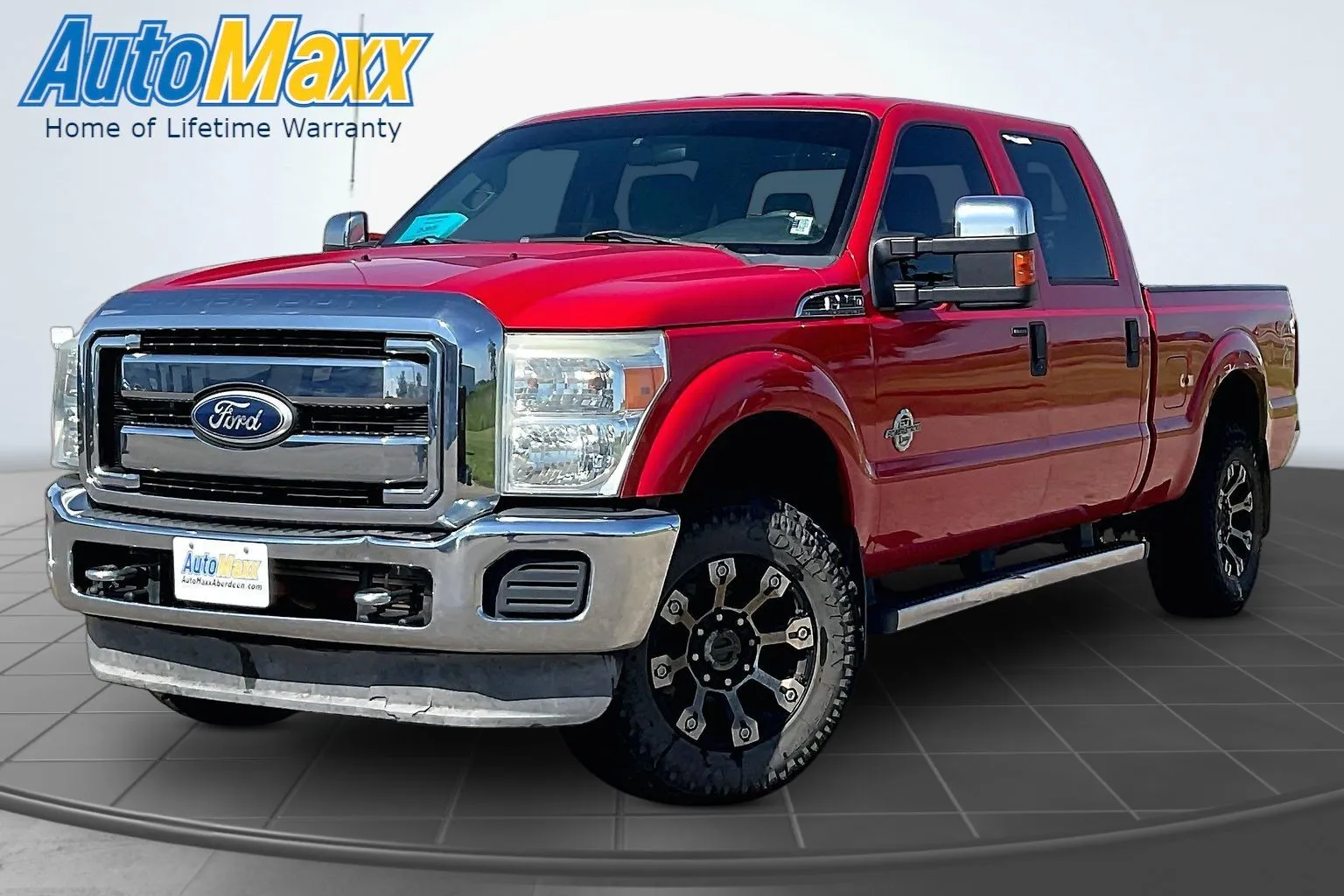 Red 2011 Ford F-250SD XLT for sale in Lemmon, SD