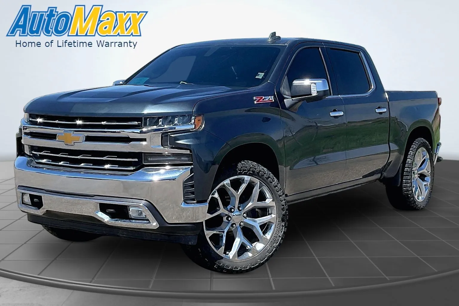 Gray 2019 Chevrolet Silverado 1500 LTZ for sale in Lemmon, SD