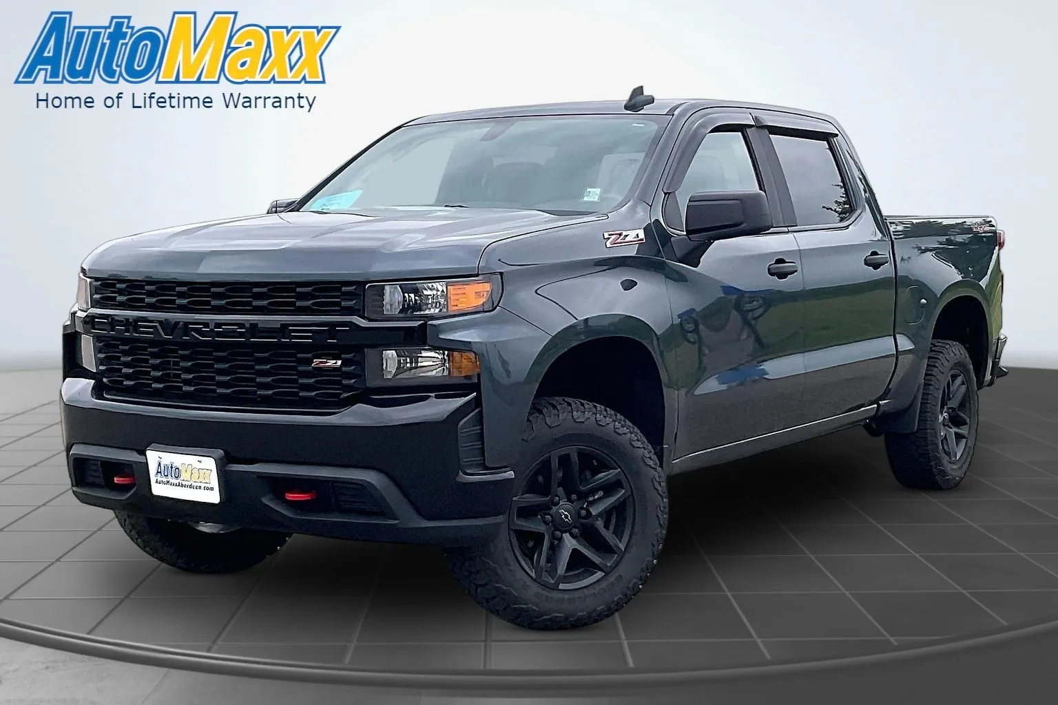 Gray 2019 Chevrolet Silverado 1500 Custom Trail Boss for sale in Lemmon, SD