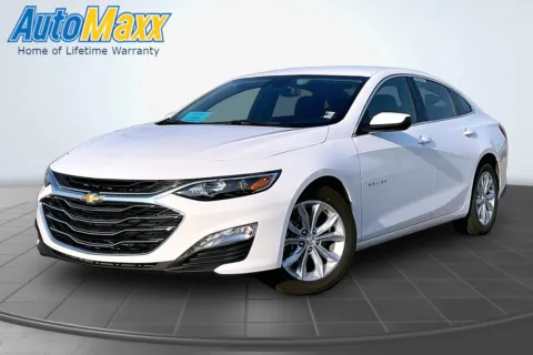White 2025 Chevrolet Malibu LT for sale in Lemmon, SD