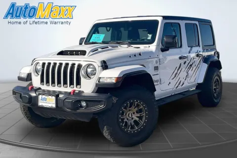 White 2020 Jeep Wrangler Unlimited Sahara for sale in Lemmon, SD