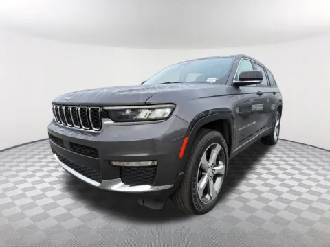 Gray 2022 Jeep Grand Cherokee L Limited for sale in Newnan, GA