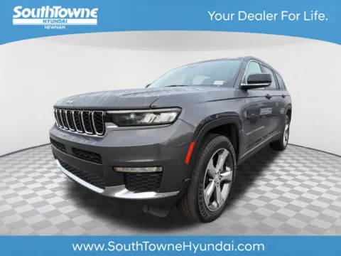 Gray 2022 Jeep Grand Cherokee L Limited for sale in Newnan, GA