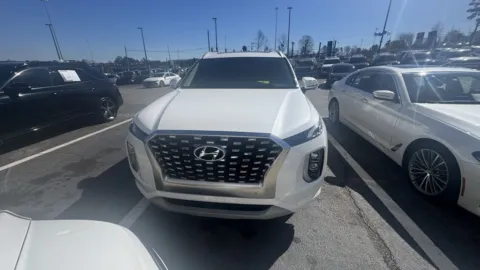 White 2021 Hyundai Palisade Limited for sale in Newnan, GA
