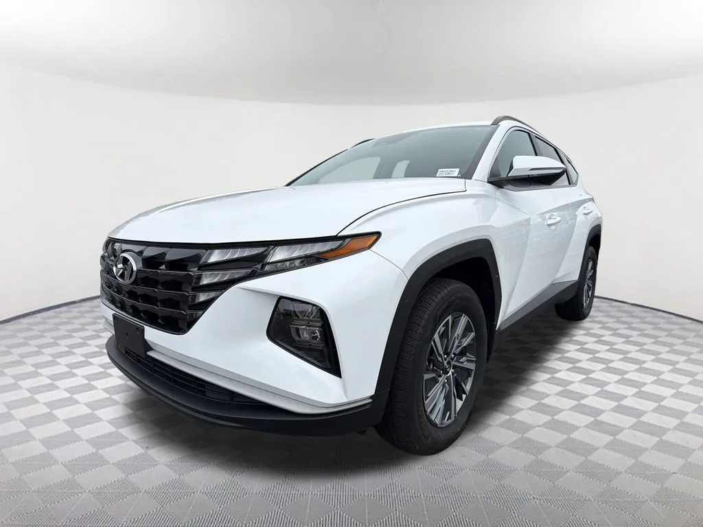White 2022 Hyundai Tucson Hybrid Blue for sale in Newnan, GA