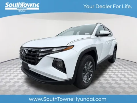 White 2022 Hyundai Tucson Hybrid Blue for sale in Newnan, GA
