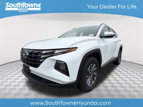 White 2022 Hyundai Tucson Hybrid Blue for sale in Newnan, GA