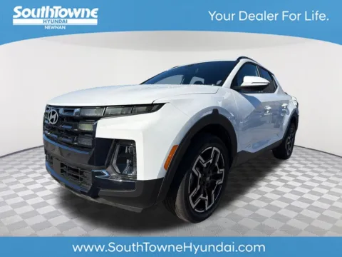 White 2025 Hyundai Santa Cruz Limited for sale in Newnan, GA