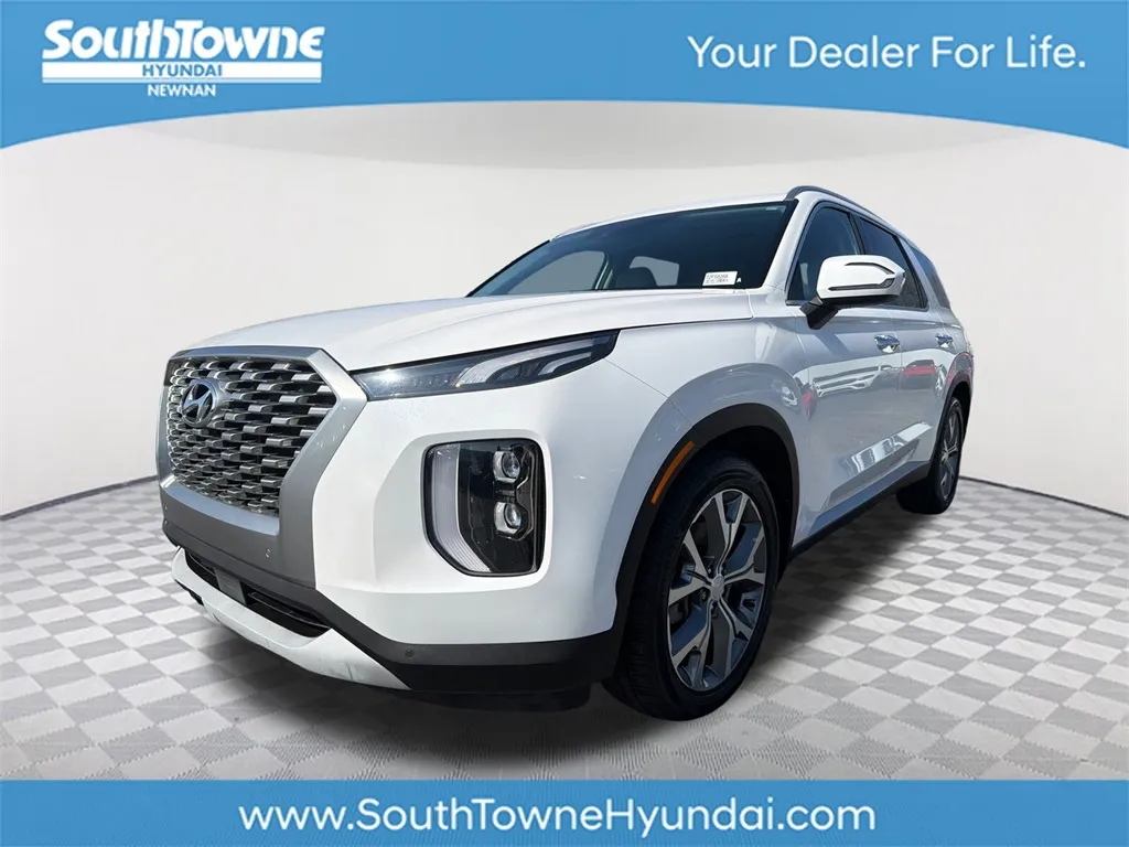 White 2021 Hyundai Palisade SEL for sale in Newnan, GA